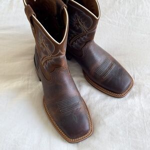 Ariat Quickdraw Square Toe Cowboy Work Boots